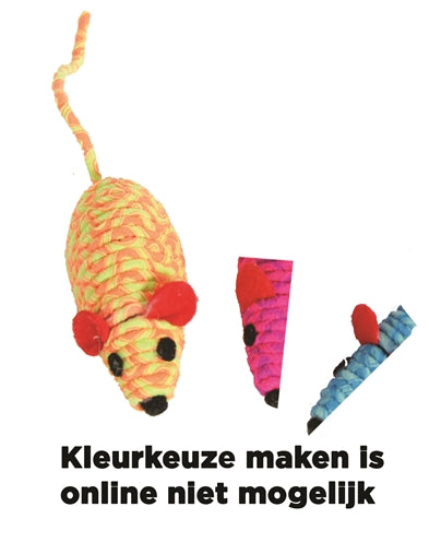 Zolux Elastische Maus-Assortimente 16X3.5X3.5 CM