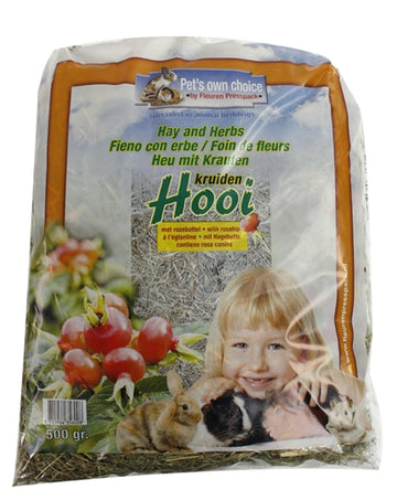 Pets Own Choice Haustiere Nach Eigener Wahl Heu-Hagebutte 500 GR