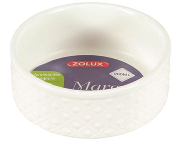 Zolux Futternapf Nager Margot Weiss 200 ML 10X10X4 CM