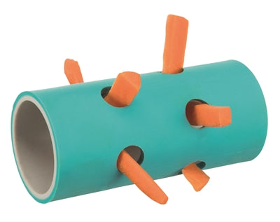 Trixie Nahrungsrolle Nager Tpr / Kunststoff Grün 12X5.5X5.5 CM