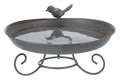 Trixie Vogelbad Metall Auf Fuss Grau 22X22 CM 800 ML