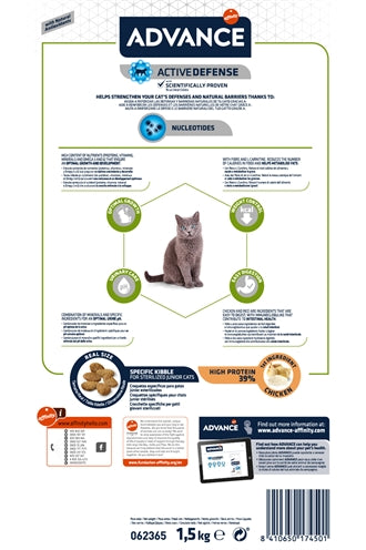 Advance Cat Junior Sterilisiertes Huhn