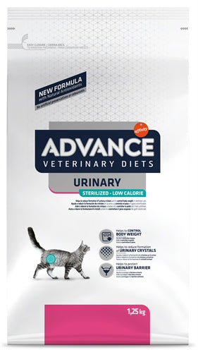 Advance Veterinary Diet Katze Harnwege Sterilisiert Weniger Kalorien