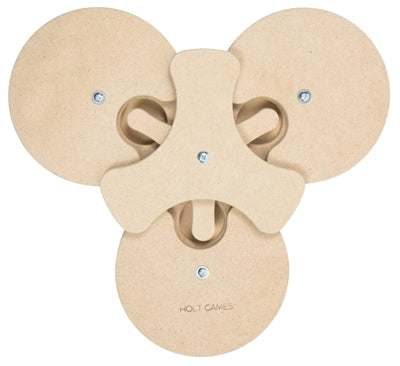 Holt Games Holt-Spiele Hopfen-Aktivität Spiel Holz 31,5X31,5X5 CM