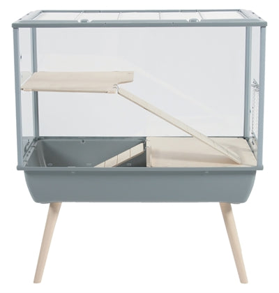 Zolux Nagetierkäfig Nevo Palast Plexiglas Grau 78X48X87.5 CM