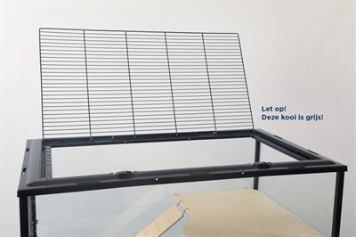 Zolux Nagetierkäfig Nevo Palast Plexiglas Grau 78X48X87.5 CM