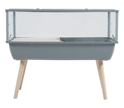 Zolux Nagetierkäfig Nevo Prestige Plexiglas Grau 78X48X64,5 CM