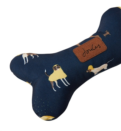 Joules Joule Knochen Knochen Hund Drucken Marine 24X13 CM