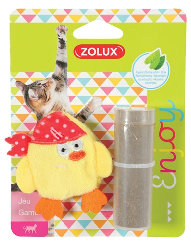 Zolux Piratenente Mit Katzenminze Gelb 6X1X7 CM