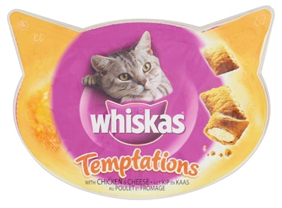 Whiskas Snack Temptations Huhn/Käse 8X60 GR