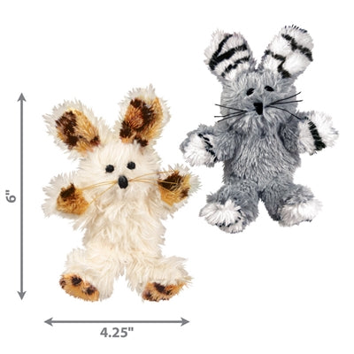 Kong Cat Softies Fuzzy Bunny Assorti 11X4X15,5 CM