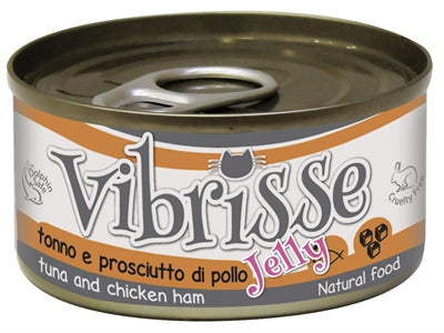 Vibrisse Katzengelee Thunfisch / Hühnerkeule 24X70 GR
