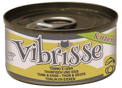 Vibrisse Vibris Kätzchen Katze Thunfisch / Ei 24X70 GR