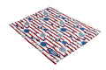 Croci Cool Cool Breeze Tortuga Druck Gestreift Weiss / Rot