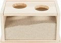 Trixie-Sandbad Für Mäuse / Hamster Holz 20X12X12 CM
