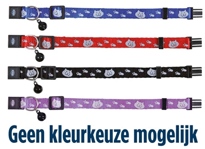 Trixie Halsband Katze Safer Life Print Katze / Pfote Sortiert