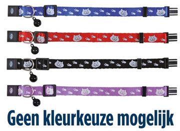 Trixie Halsband Katze Safer Life Print Katze / Pfote Sortiert