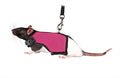 Trixie-Weichgeschirr Mit Gürtel Für Ratten Sortiert 12-18X120 CM