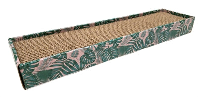 Croci Kratzbrett Homedecor Textur Blätter Grün 48X12,5X5 CM