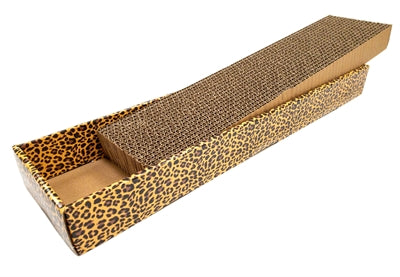 Croci Kratzbrett Homedecor Tierdruck Leopard 48X12,5X5 CM