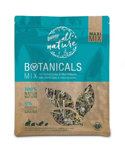Bunny Nature Botanicals Maxi Mix Kerbelstängel / Malvenblüte 400 GR