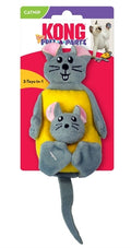 Kong Pull-A-Partz Cheezy Mouse 6.5X6X23 CM