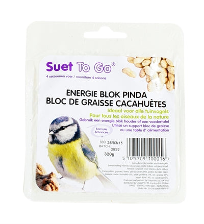 Suet To Go Energieblock Erdnuss 10X10 CM 320 G