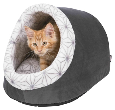 Trixie Relax-Igloo Diamond Anthrazit/Weiss 40X35X26 CM