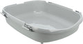 Trixie Abfallbehälter Primo Mit Rand Grau/Weiss XXL 71X56X25 CM