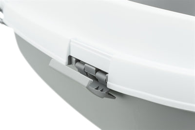 Trixie Abfallbehälter Primo Mit Rand Grau/Weiss XXL 71X56X25 CM