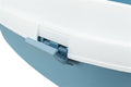 Trixie Katzenklo Primo Mit Rand Blau/Weiss XXL 71X56X25 CM