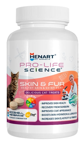 Henart Pro Life Science Katzenhaut Und -Fell 75 GR 125 TBL
