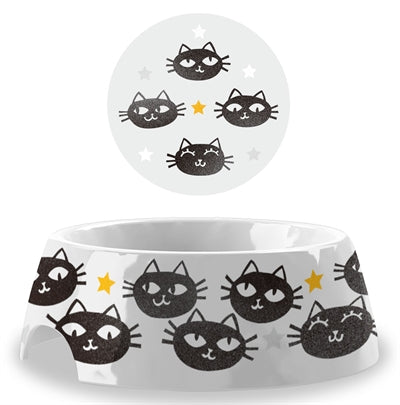 Tarhong Matt The Cat Weiss/Schwarz 13,5X13,5X3 CM 180 ML