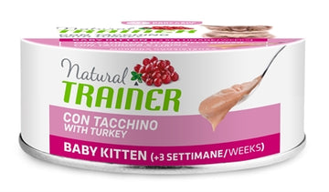 Natural Trainer Katze Kätzchen Truthahn Dose 24X80 GR