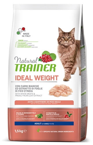 Natural Trainer Cat Weight Care Weisses Fleisch 1,5 KG