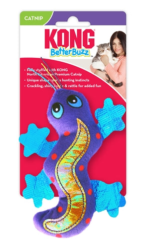 Kong Besser Buzz Gecko Mit Katzenminze 14X8X3 CM