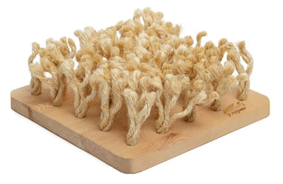 Bunny Nature Schnüffelbrett Holz Mit Sisal 24,5X24,5X10,8 CM