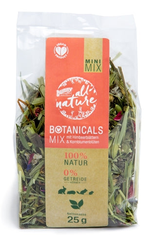 Bunny Nature Botanicals Mini Mix Himbeerblatt / Blumenkohlblüte 25 GR