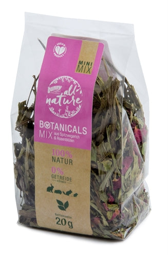 Bunny Nature Botanicals Mini Mix Schmaler Wegerich / Rosenblüte 20 GR