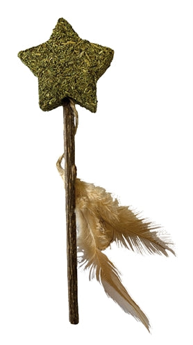 Croci Euphorie Stick Katzenminze Stern Mit Federn 12 CM