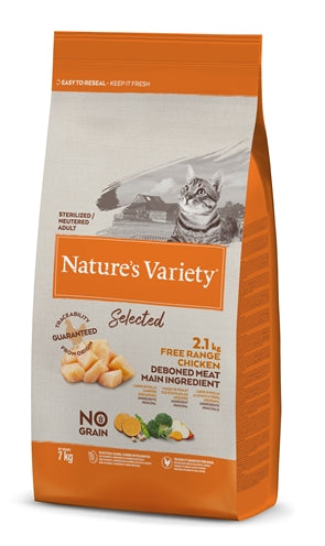 Natures Variety Ausgewählte Sterilisierte Hühnernatures Variety Freilandhaltung