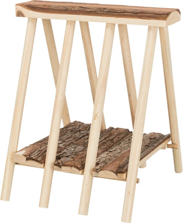 Trixie Heuraufe Stehend Rinde Holz 45X32X33 CM
