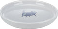 Trixie / Wassernapf Flach Und Breit Katzenprint Grau 23 CM 600 ML