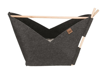 Trixie Katze Korb Zelt Elise Mit Kissen Filz Anthrazit 63X30X44 CM