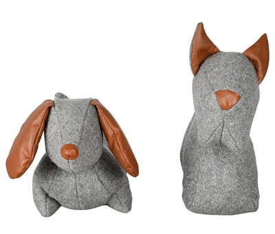 Markenlos Türstopper Hund Filz / Pu Assorti 31.5X11X27 CM