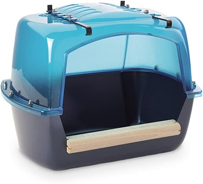 Savic Vogeltränke Spritzen Transparent Blau 38X24X28 CM