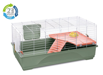 Imac Nagetierkäfig Ronny 2. Leben Grün 100X54,5X45 CM