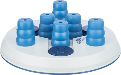 Trixie Hund Aktivität Strategie Spiel Slide&amp;Funboard Weiss/Blau 23X23 CM