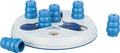 Trixie Hund Aktivität Strategie Spiel Slide&Funboard Weiss/Blau 23X23 CM