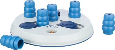 Trixie Hund Aktivität Strategie Spiel Slide&amp;Funboard Weiss/Blau 23X23 CM